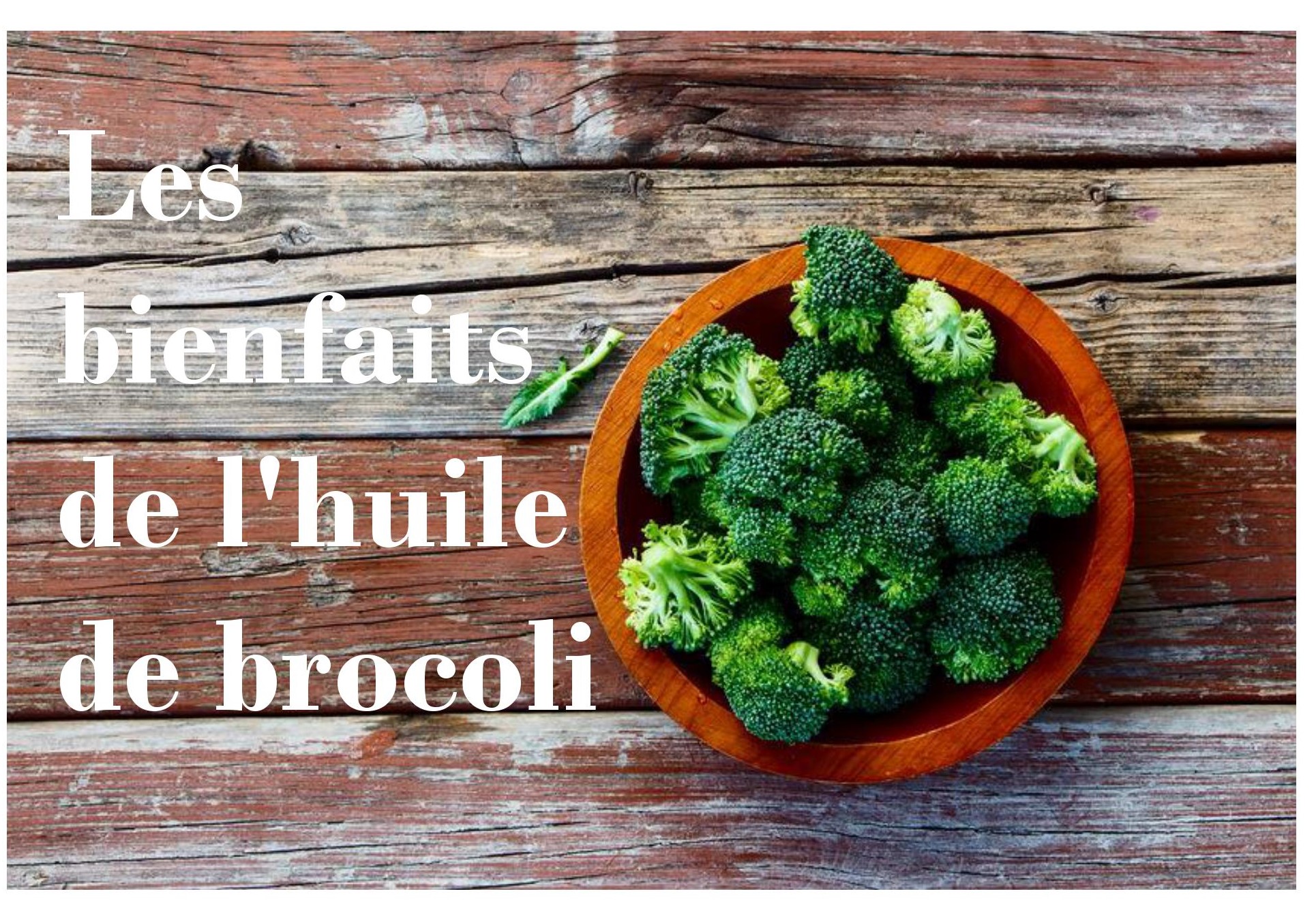 Ingrédient cosmétique Huile végétale brocoli - Cosmaé