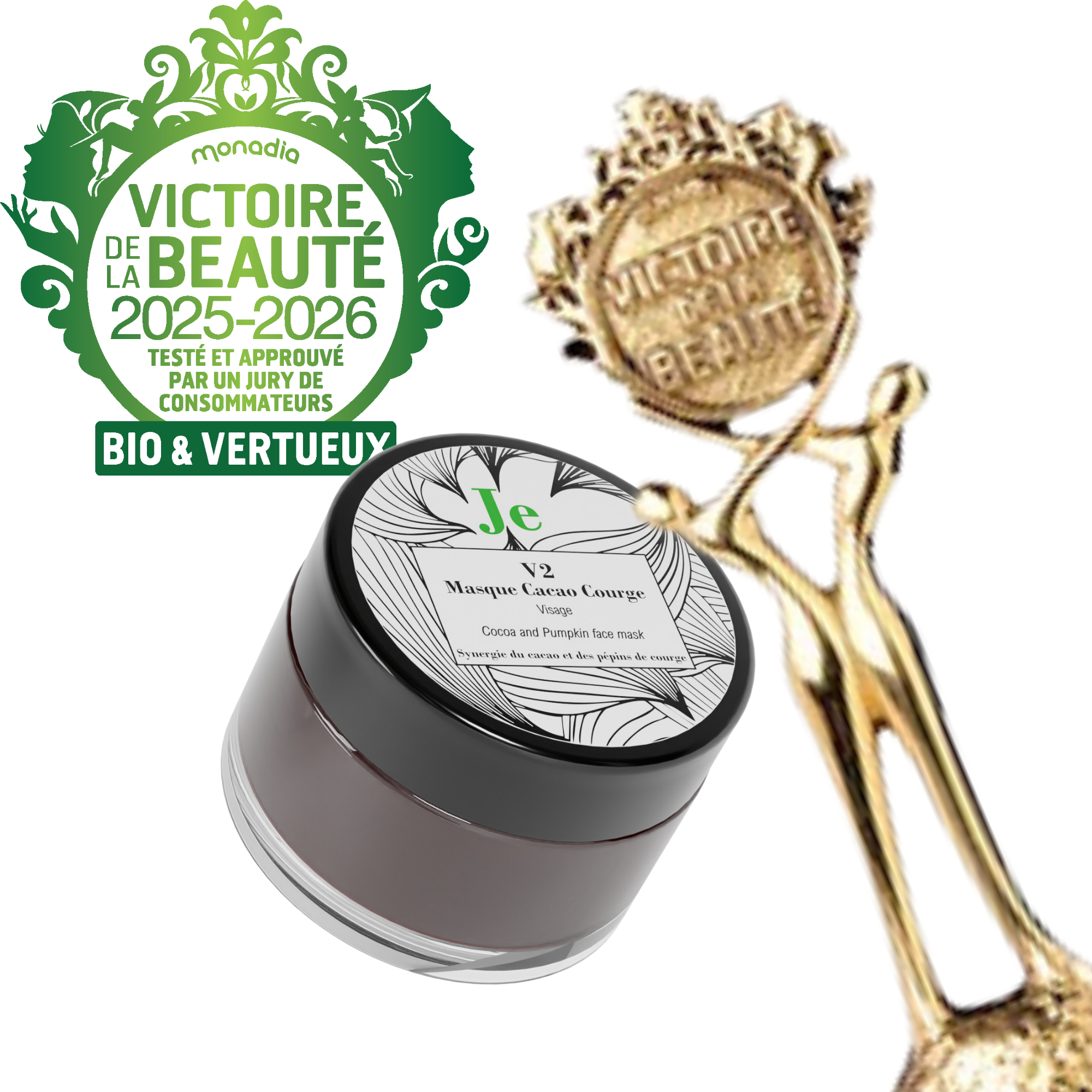 V2 Masque Cacao Courge – Image 10