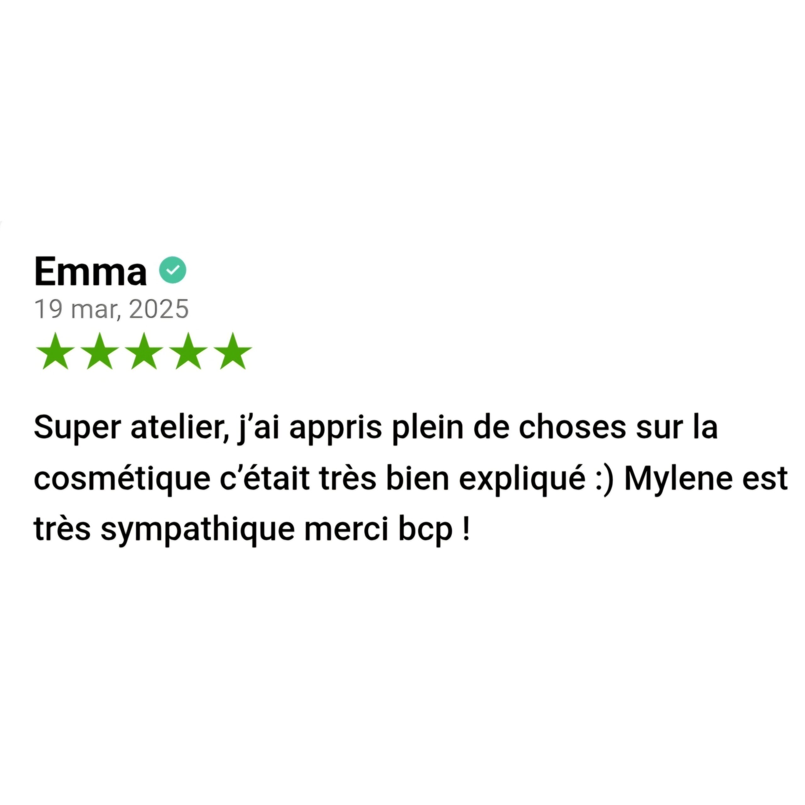 1000030723 Atelier cosmetique bio sur mesure